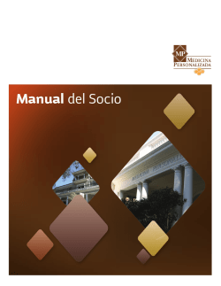 Manual del Socio