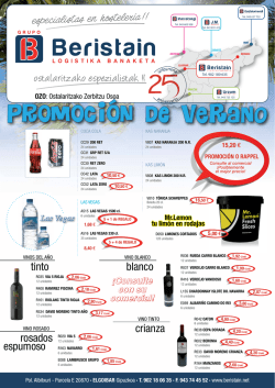 Promoción de VERANO