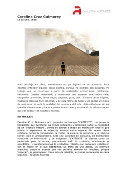 BIO CAROLINA CRUZ GUIMAREY -