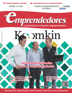 El emprendimiento es - Emprendedores