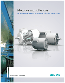 Motores monofásicos