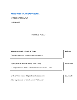 DIRECCIÓN DE COMUNICACIÓN SOCIAL