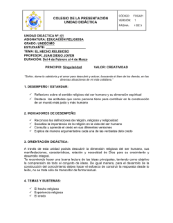Grado Undécimo - Colegio La Presentación : Pitalito, Huila