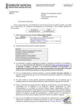 Unidad de Becas