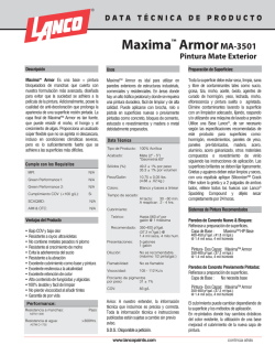 informacion - Lanco Armor