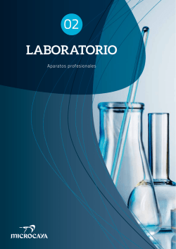 Cat&aacute;logo Laboratorio