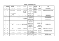 LABORATORIOS ACREDITADOS