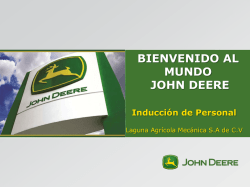 john deere en el mundo - Laguna Agrícola Mecánica