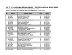 Licenciatura en Educación Matemática y Física