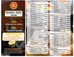 Carta en PDF - Monitas Sushi
