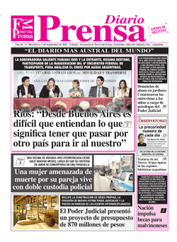 Edición 3814 Jueves 3 de Septiembre de 2015- CS5