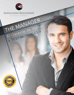 Testimoniales The Manager - Entrenamientos Profesionales