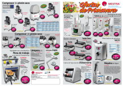 Ofertas de Primavera