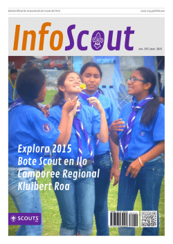 Explora 2015 Bote Scout en Ilo Camporee
