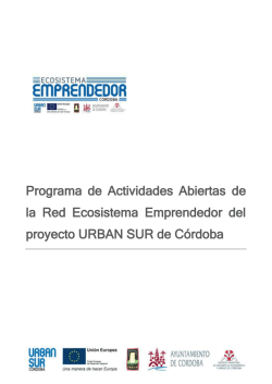 Programa de Actividades Abiertas de la Red Ecosistema