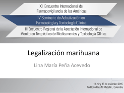 Legalización y consumo de marihuana