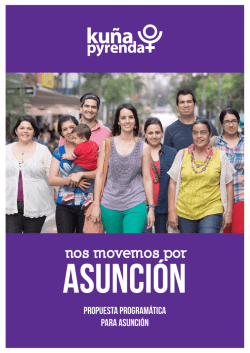 Propuesta programática para Asunción