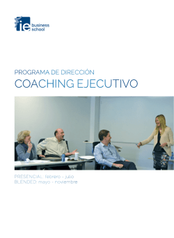 coaching ejecutivo