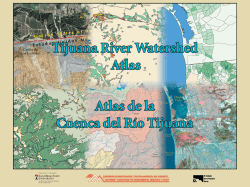 Tijuana River Watershed Atlas