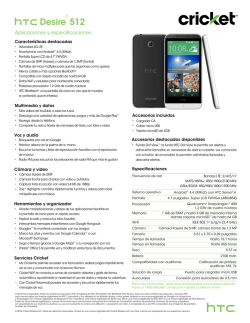 Desire 512 - Cricket Wireless