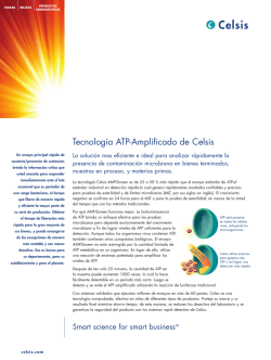 Tecnología ATP-Amplificado de Celsis
