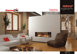 tarifa thermocet sep 2015