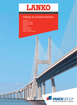 Cat&aacute;logo Lanko - Parex Group Chile