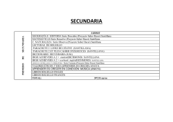SECUNDARIA