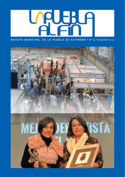 Revista 75 - Ayuntamiento de La Puebla de Alfindén