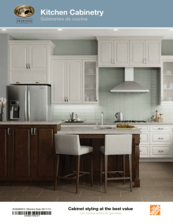 Kitchen Cabinetry - Designer Kitchen Cabinets available at Home