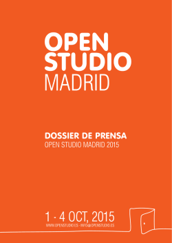 1 - 4 OCT, 2015 - Madrid