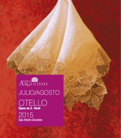 OTELLO - Teatro Argentino