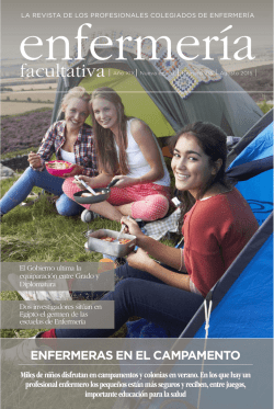 Enfermer&iacute;a Facultativa - Consejo General de Enfermer&iacute;a