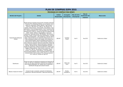 PLAN DE COMPRAS ESPH 2015