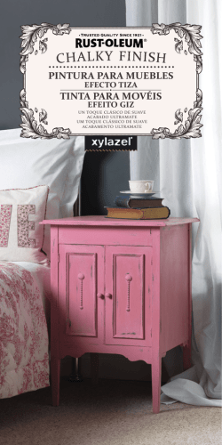 PINTURA PARA MUEBLES TINTA PARA MOVÉIS