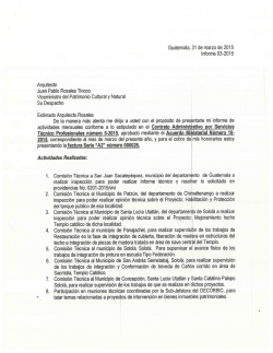 Oscar Enrique Ac Caal Inf - Marzo