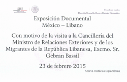 Libano - Secretaría de Relaciones Exteriores