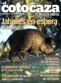 en febrero - El Coto de Caza