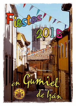 Fiestas 2015 - Ayuntamiento de Gumiel de Izán