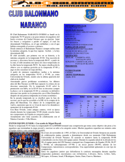 Lacero-Naranco - Lo + Balonmano