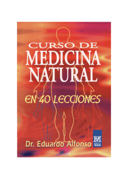 40 LECCIONES DE MEDICINA NATURAL Dr. E