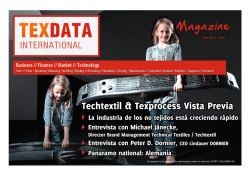 Techtextil 2015 Vista Previa