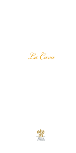 Carta de Vinos - Eden Roc at Cap Cana