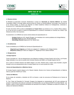 INFO IUC Nº 63