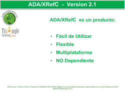 ADA/XRefC - Version 2.1