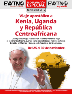 Destacados - Amigos Misioneros de EWTN
