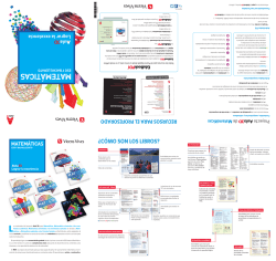 MATEMÁTICAS - Vicens Vives