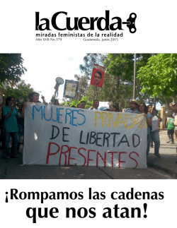 ¡Rompamos las cadenas