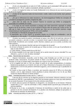 2º Bachillerato - Física - Problemas PAU