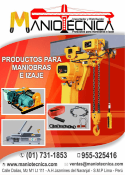 Catalogo de maniotecnica
